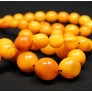 Antique natural amber beads necklace